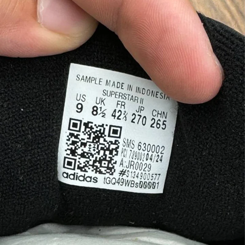 کتونی آدیداس سوپر استار adidas superstar 
JR0029 - Image 4