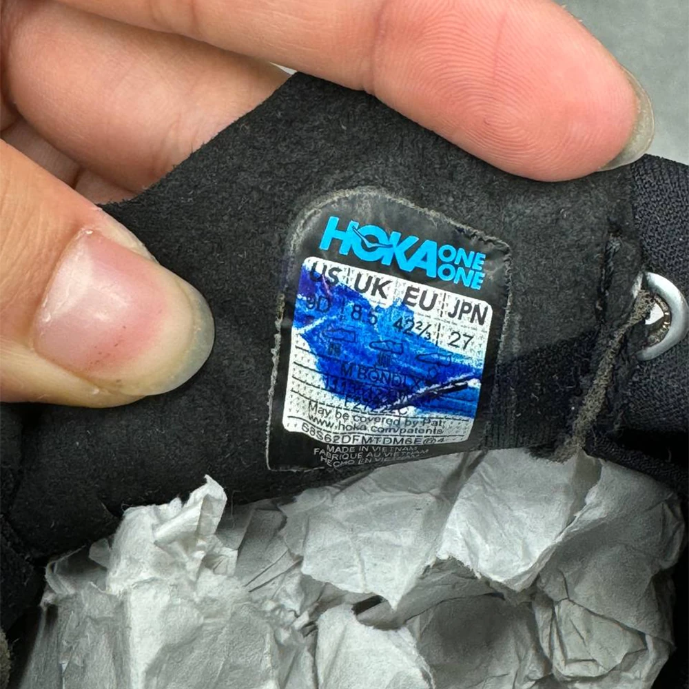 Hoka bondi X 1113513BWHT sneakers (4) کتونی هوکا باندی ایکس  Hoka bondi X 
1113513BWHT - Image 4