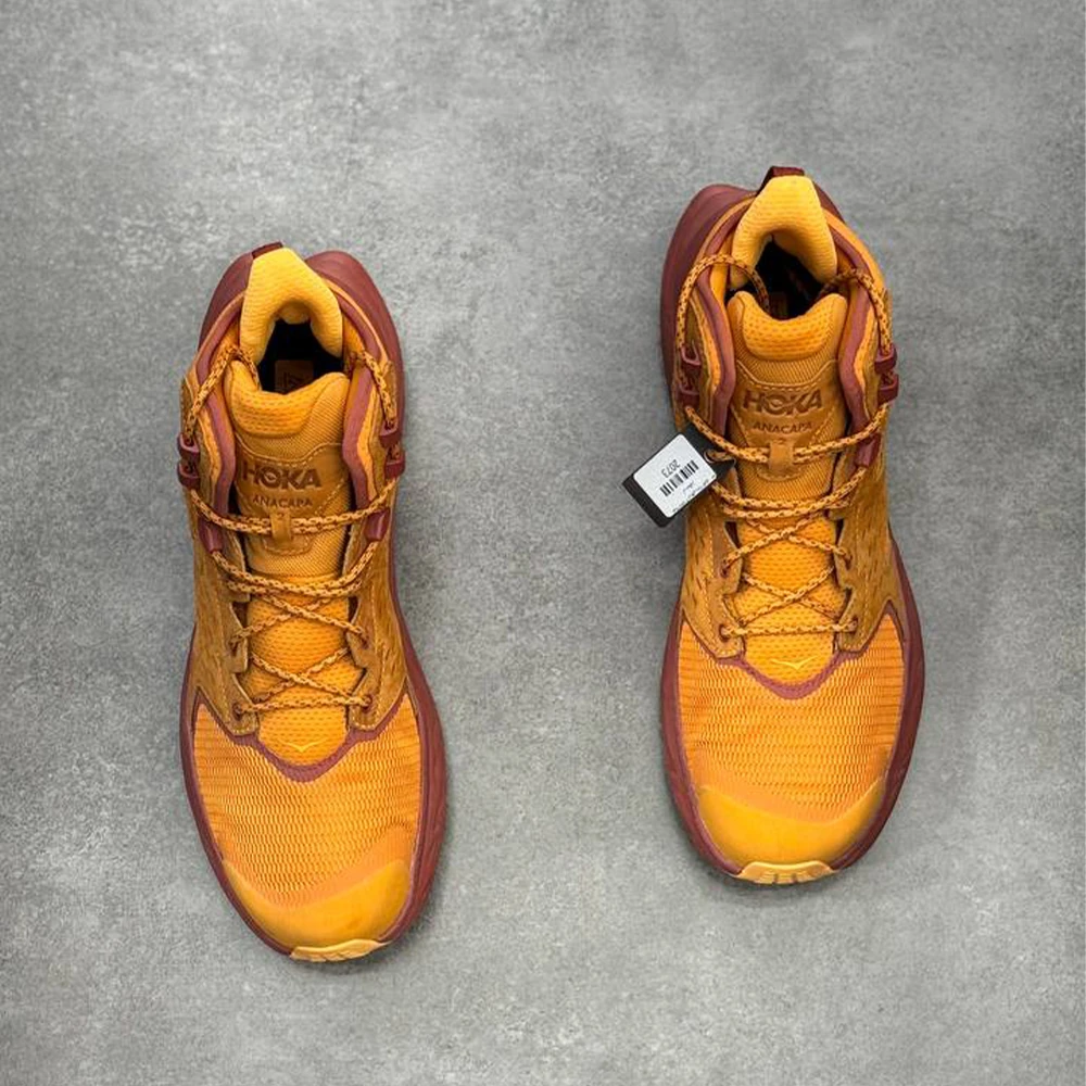 hoka-anacapa-series-2-orange-brick-sole-47-waterproof-stem (3) پوتین هوکا آناکاپا 2 Hoka anacapa 2 1141633 - Image 4