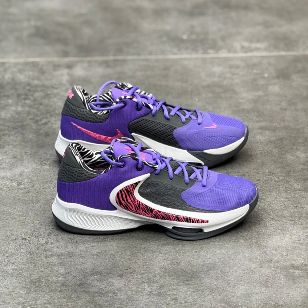 Nike Zoom Freak 4 Sneakers Nike Zoom Freak 4 DO9680500 (1) کتونی نایک زوم فریک 4 Nike zoom freak 4 DO9680500