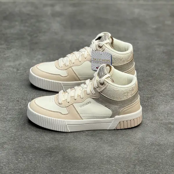 کتونی اسکیچرز کورت کلاسیک Skechers Court Classic 185105 NAT