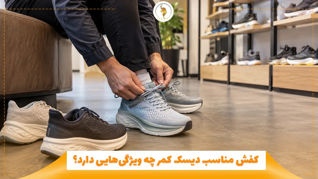 کفش مناسب دیسک کمر چه ویژگی‌هایی دارد؟