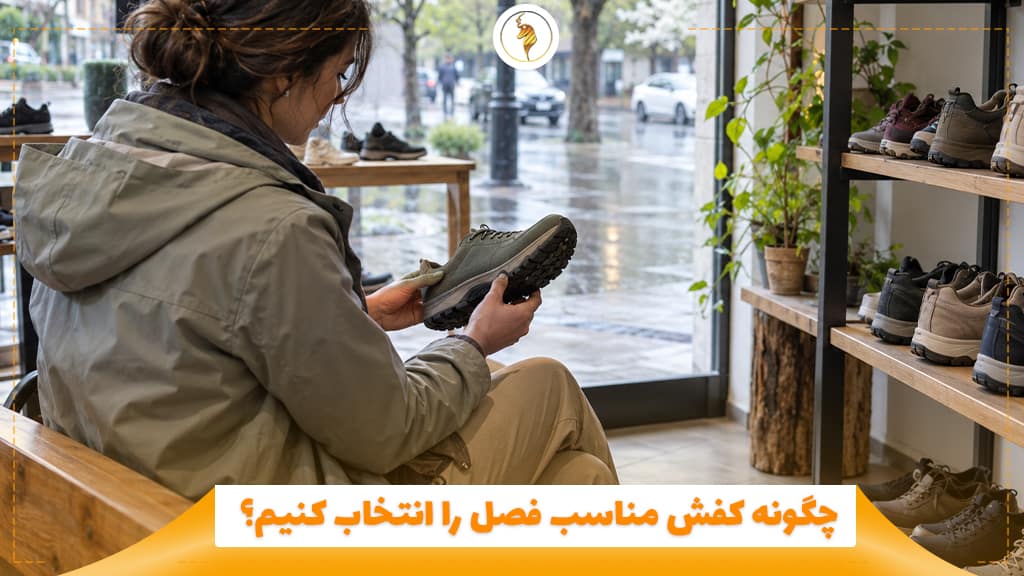 چگونه کفش مناسب فصل را انتخاب کنیم؟